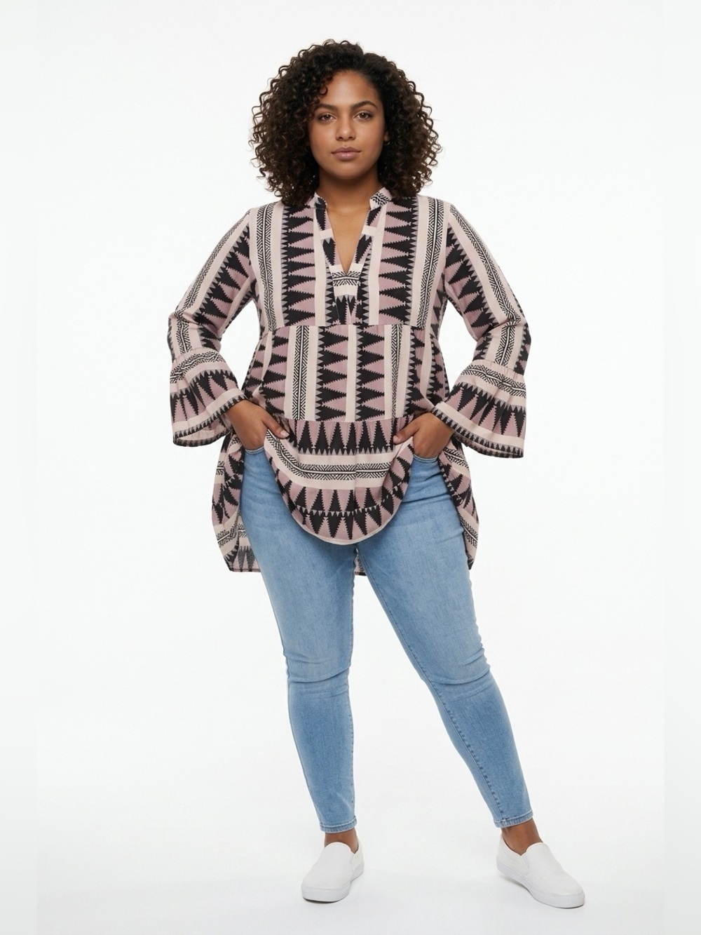 Printed dress/tunic